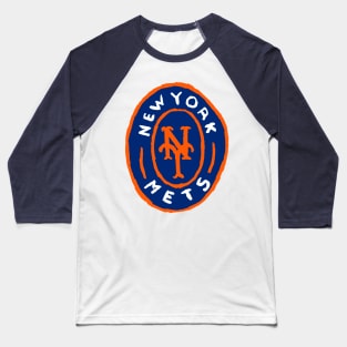 New York Meeeets 02 Baseball T-Shirt